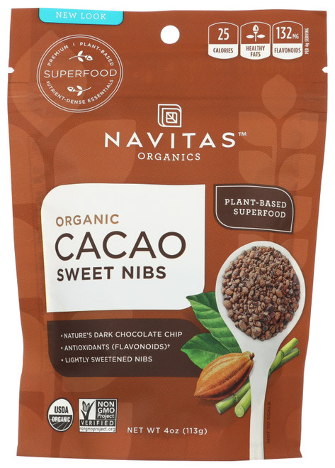 Cacao Sweet Nibs Organic Mayan Superfood 4oz