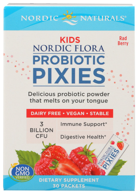 Nordic Flora Kids Probiotics Pixies Rad Berry 30 Count