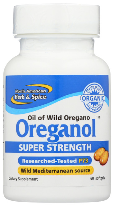 Dietary Oreganol P73 S Strength Wild Mediterranean Oil Of Oregano P73 60 Count