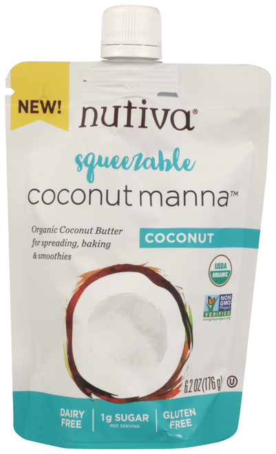 Coconut Butter Manna Organic Original Spouted Pouch 6.2oz