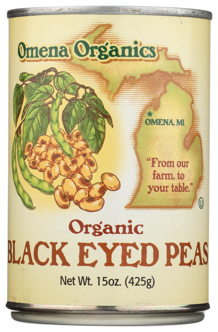 Black Eyed Peas Organic 15oz