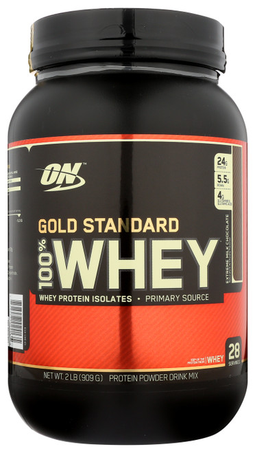 On 100% Whey Gold Extreme Milk Choc 28 Count