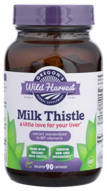 Herbal Milk Thistle-Organic 90 Count