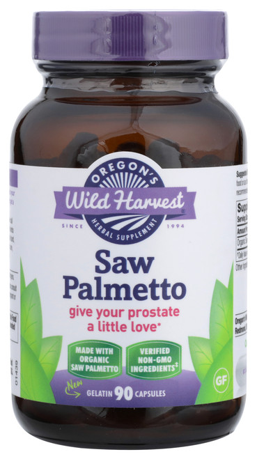 Herbal Saw Palmetto-Organic 90 Count