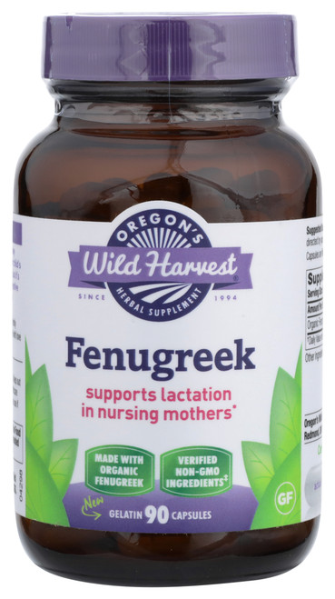 Herbal Fenugreek-Organic 90 Count