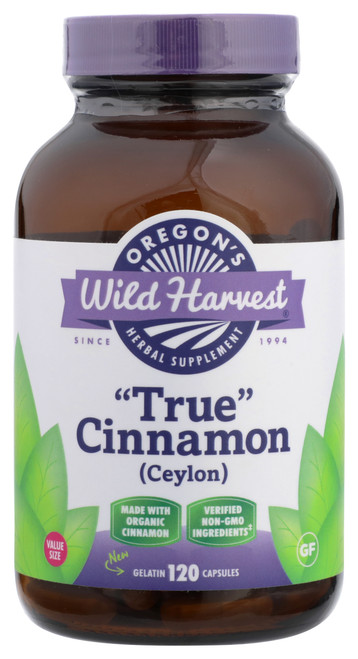 Herbal True Cinnamon Ceylon-Organic 120 Count