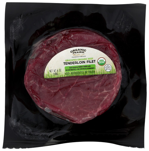 Og Beef Tenderloin Steak 100% Grassfed  6oz