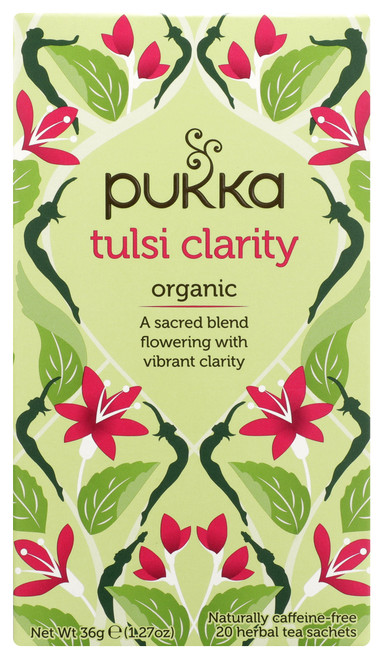 Organic Herbal Tea Tulsi Clarity 20 Count