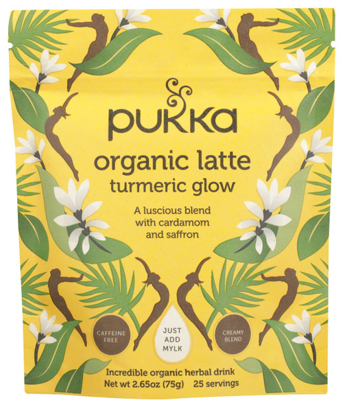 Organic Herbal Latte Turmeric Glow Latte 25 Count