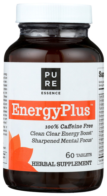 Energy Plus Herbs For Energy Herbs To Address Low Energy & Chronic Fatigue 60 Count