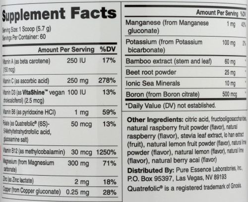 Ionic-Fizz Magnesium Plus - Rl Bone Health & Muscle Function Promotes Healthy Bones, Relaxation, Restful Sleep & Cramp Relief 342 Gram