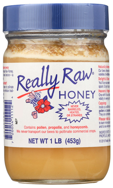 Honey Raw Honey Raw Wildflower Honey 1 Pound