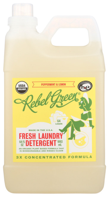 Fresh Laundry Detergent Lemon & Peppermint Fresh 64oz