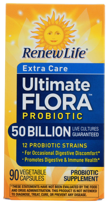 Ult Flra,Crit Care,50 Bil Probiotic 90 Count