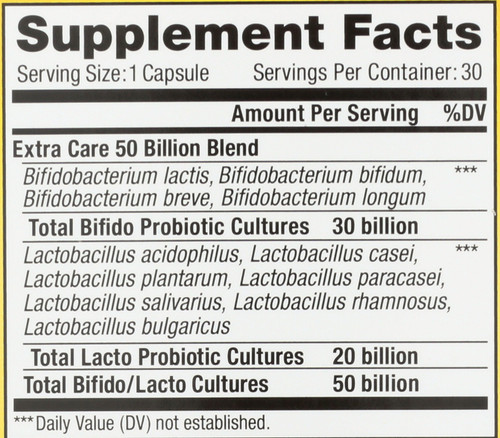 Probiotic Ultimate Flora Probiotic Extra Care 30 Count