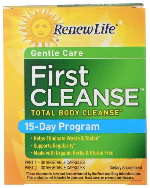 First Cleanse Your First Total Body Internal Cleanse Organic 60 Count