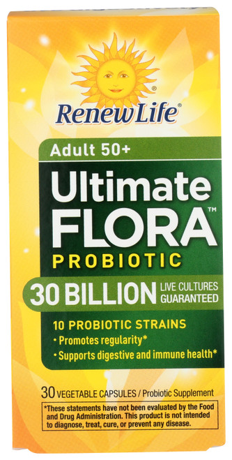 Probiotic Ultimate Flora Probiotic Adult 50+ 30 Count