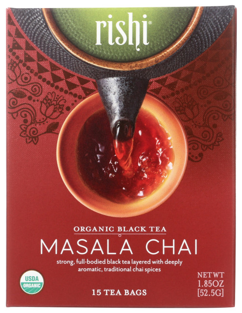Retail Tea Sachet Masala Chai  15 Count