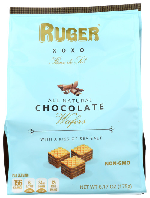 Wafers Chocolate Bite Size Wafers Chocolate With A Kiss Of Sea Salt 6.17oz