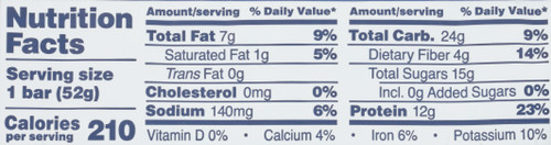 Bar Protein Blueberry Blueberry 1.83oz