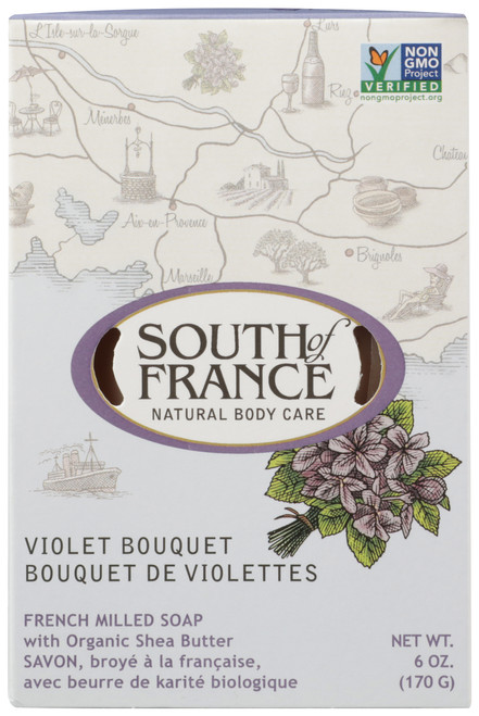 Bar Soap Violet Bouquet Triple Milled Bar Soap 6oz
