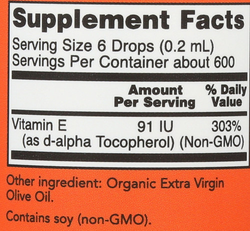 Vitamin E Liquid 54,600 IU - 4 oz.