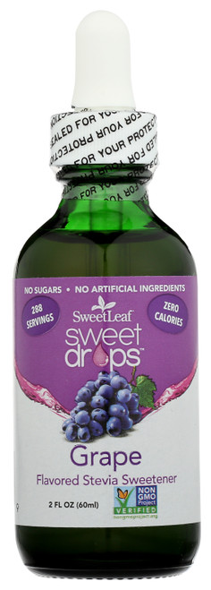 Sweet Drops Stevia Sweetener Grape Flavored 288 Count