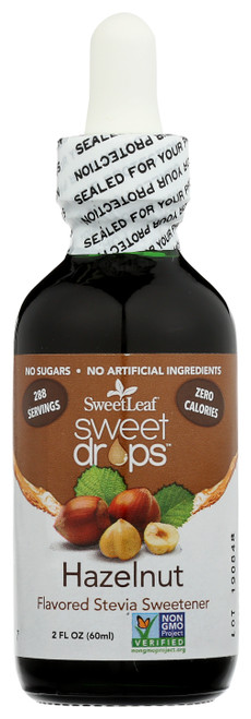 Sweet Drops Stevia Sweetener Hazelnut Flavored 228 Count