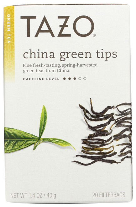 Tea China Green Tips Green Tea 20 Count