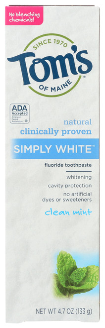 Toothpaste Clean Mint Simply White 4.7oz