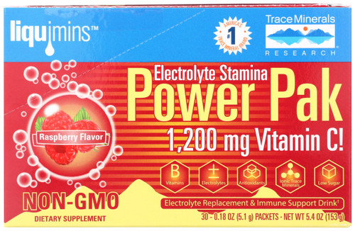 Electrolyte Stamina Power Pak Raspberry Electrolyte Stamina Power Pak 30 Count