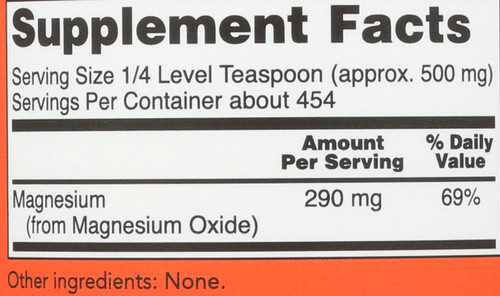 Magnesium Oxide - 8 oz.