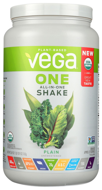 One All-In-One Shake Plain Unsweetened 26.9oz