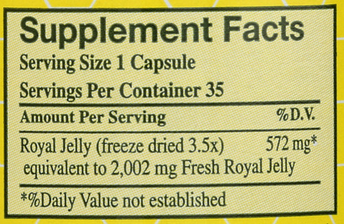 Royal Jelly 35 Count