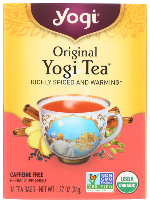 Original Yogi Tea Spicy Herbal 16 Count