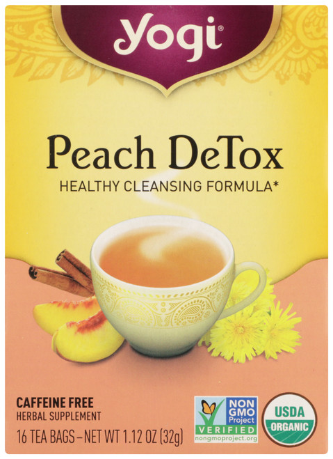 Peach Detox Peach Herbal 16 Count