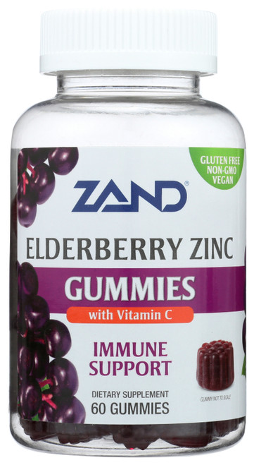 Elderberry Zinc Gummies Gummy, Elderberry 60 Count
