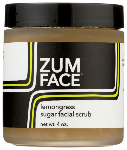 Face Scrub Lemongrass Sugar Scrub 4oz