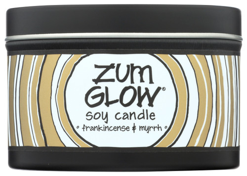 Soy Candle Frankincense & Myrrh Glow In A Tin 7oz