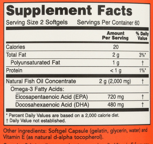 Super Omega EPA - 120 Softgels