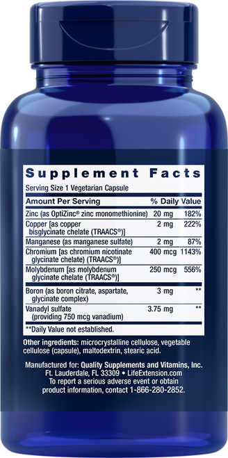 Only Trace Minerals 90 vegetarian capsules