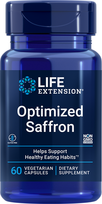 Optimized Saffron 60 vegetarian capsules