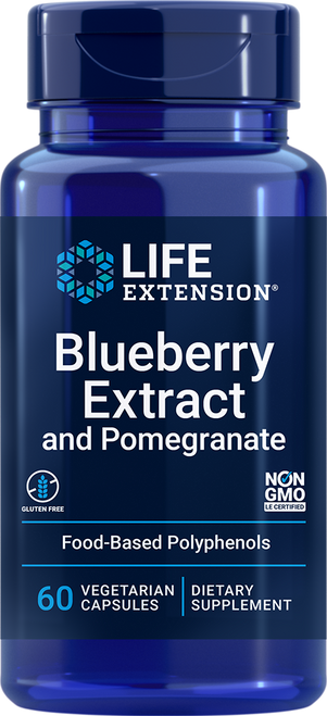 Blueberry Extract and Pomegranate 60 vegetarian capsules