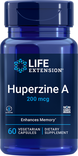 Huperzine A 200 mcg 60 vegetarian capsules