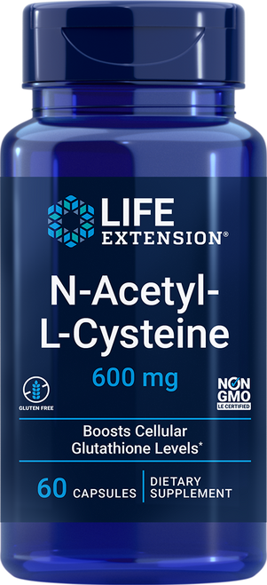 N-Acetyl-L-Cysteine 600 mg 60 capsules