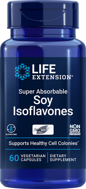Super Absorbable Soy Isoflavones 60 vegetarian capsules