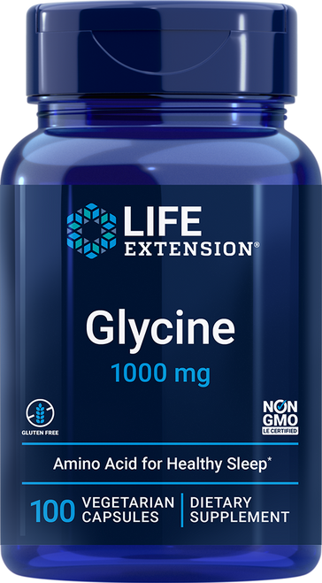 Glycine 1000 mg 100 vegetarian capsules