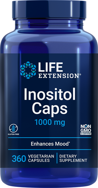 Inositol Caps 1000 mg 360 vegetarian capsules
