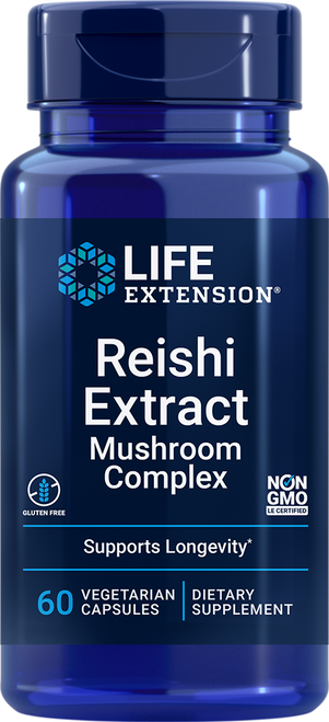 Reishi Extract Mushroom Complex 60 vegetarian capsules