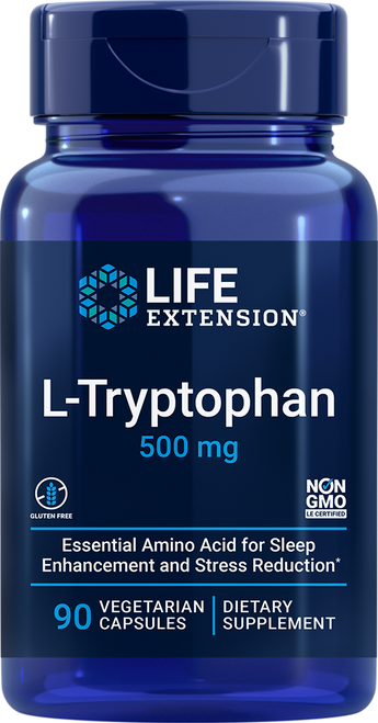L-Tryptophan 500 mg 90  vegetarian capsules